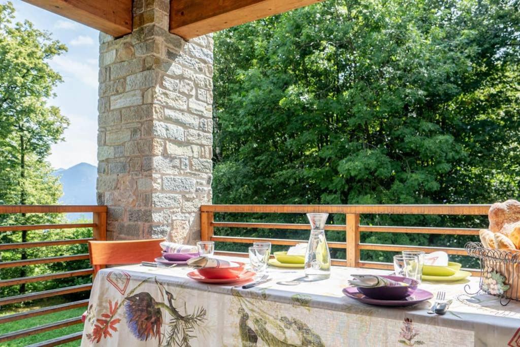 Cottage of Bellagio's Woods Civenna Esterno foto